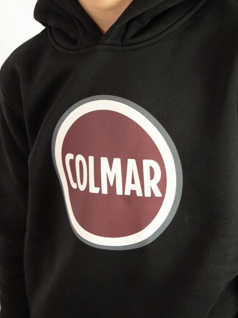 MODISH KIDS Sudadera con capucha y logo estampado negro - Sudadera Bebé