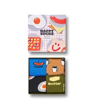 HAPPY SOCKS BREAKFAST Set de regalo de 4 pares de calcetines. azul - Calcetines unisex - 6