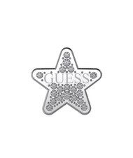 GUESS STUDS PARTY Pendientes estrella con cristales SILVER - Pendientes - 2