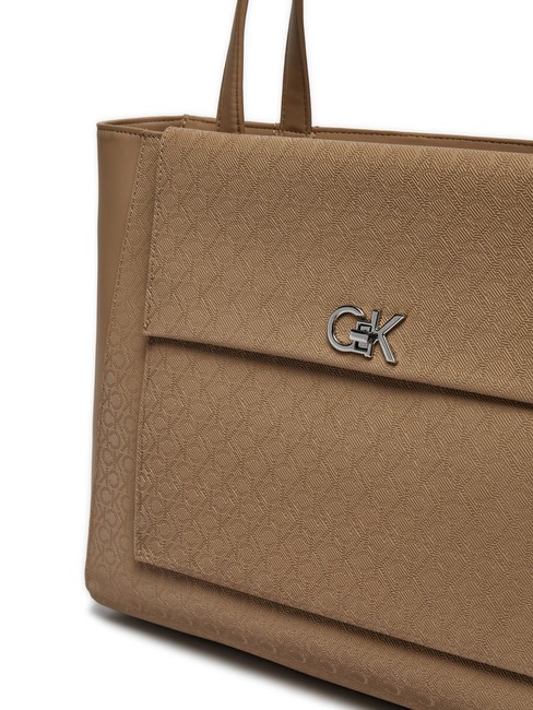 CK MEDIUM Bolso bandolera con cremallera ánfora mono pu - Bolsos Mujer