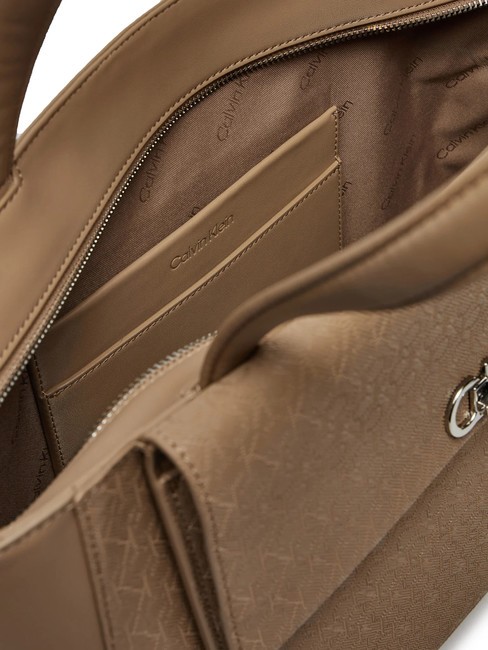 CK MEDIUM Bolso bandolera con cremallera ánfora mono pu - Bolsos Mujer