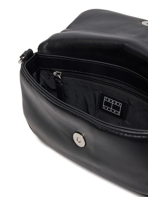 TOMMY JEANS PILLOW Mini bolso de hombro negro - Bolsos Mujer