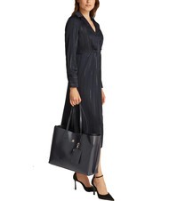 TOMMY HILFIGER TH DISTINCT Comprador de hombro corporación azul espacial - Bolsos Mujer - 4