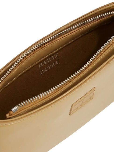TOMMY JEANS ESS MUST  Mini bolso de hombro caqui natural - Bolsos Mujer