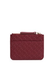 TOMMY HILFIGER TH ETERNITY Tarjetero con cremallera trufa de frambuesa - Carteras Mujer - 2