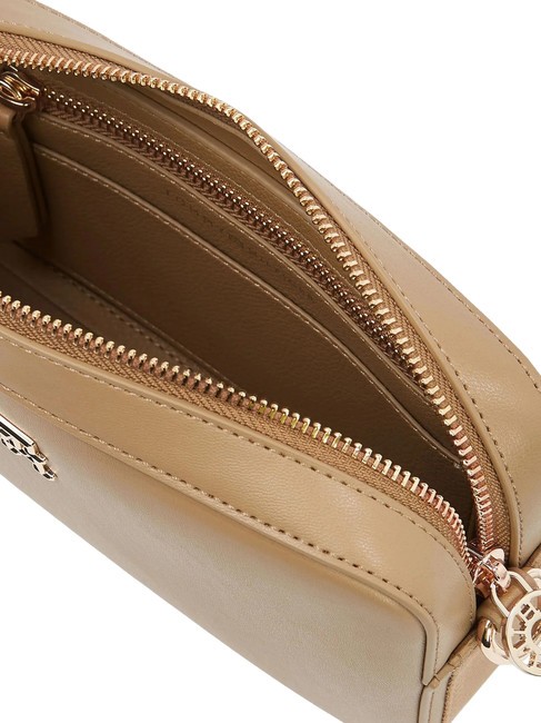 TH DISTINCT Mini bolso de mano, con bandolera lienzo de safari - Bolsos Mujer