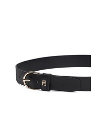TOMMY HILFIGER ESSENTIAL EFFORTLESS Cintur&oacute;n de piel fabricado en Italia. negro - Cinturones - 2