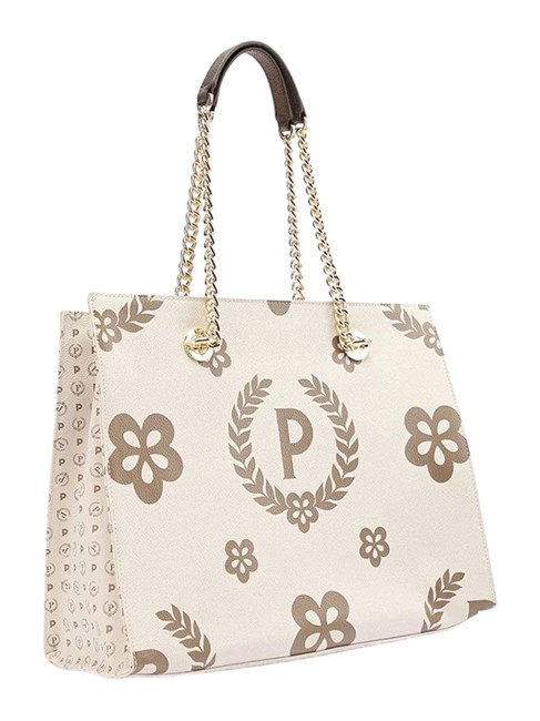 HERITAGE  Bolsa de la compra con estampado all over Marfil - Bolsos Mujer