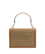 ROCCOBAROCCO FRIDA Bolso satchel en tejido jacquard natural - Bolsos Mujer - 3
