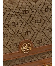 ROCCOBAROCCO FRIDA Bolso satchel en tejido jacquard natural - Bolsos Mujer - 4