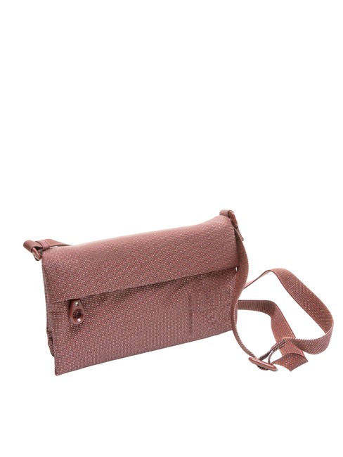 MD20 LUX Bolso de hombro lujo burdeos - Bolsos Mujer