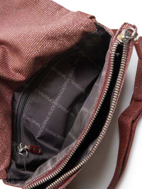 MD20 LUX Bolso de hombro lujo burdeos - Bolsos Mujer