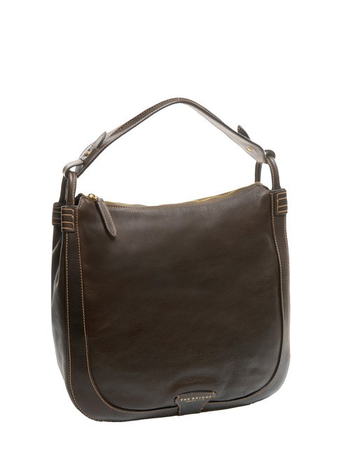 AMAZ Bolso bolso de cuero BROWN - Bolsos Mujer