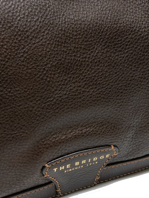 AMAZ Bolso bolso de cuero BROWN - Bolsos Mujer