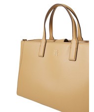 TOMMY HILFIGER TH SOFT LOGOTAPE Shopper de mano, con bandolera. lienzo de safari - Bolsos Mujer - 3