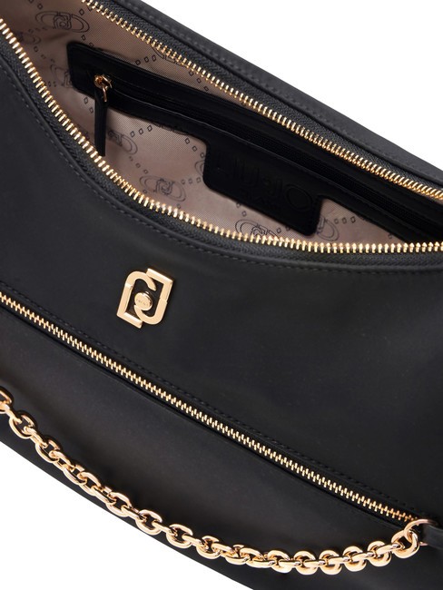 ACHALA Bolso bandolera de nailon con estuche NEGRO - Bolsos Mujer