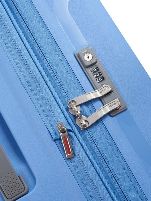 CLAVEL MR  Carro extra grande, ampliable azul china - Trolley Rígidos