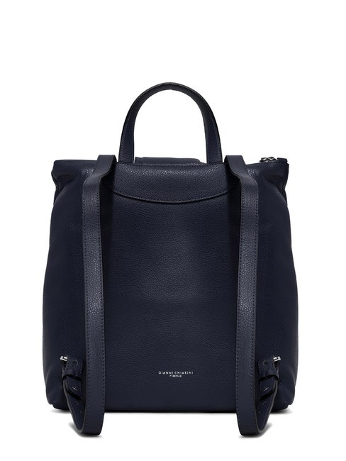 GIADA Mochila de piel para mujer. AZUL - Bolsos Mujer