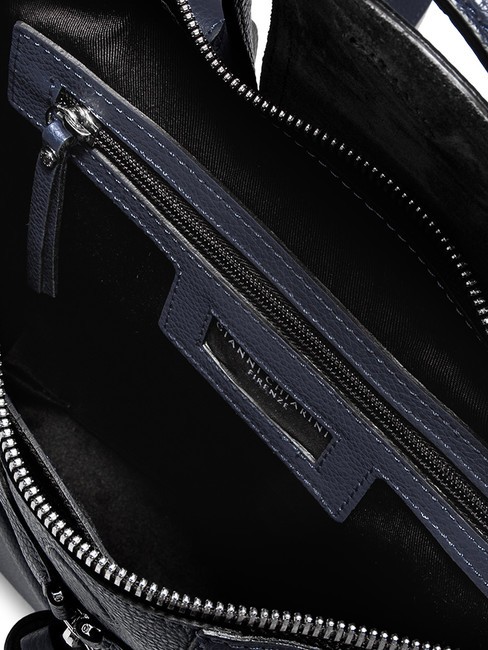 GIADA Mochila de piel para mujer. AZUL - Bolsos Mujer