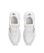 PINKO ARIEL Zapatillas con detalles de espejo. blanco - Zapatos Mujer - 5