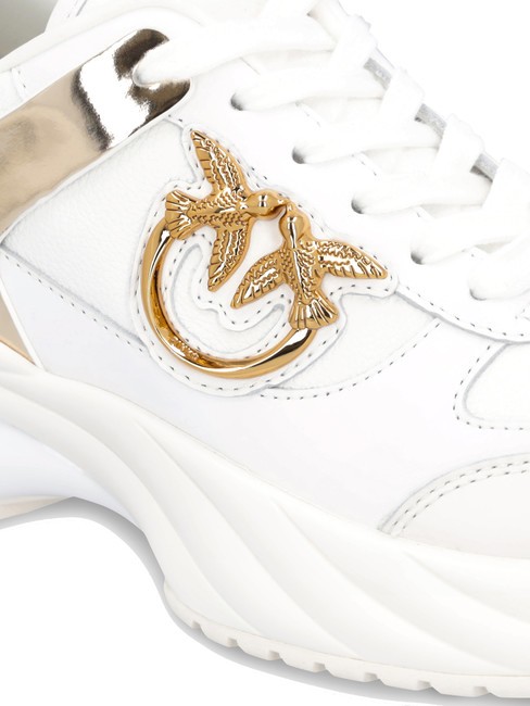 ARIEL Zapatillas con detalles de espejo. blanco - Zapatos Mujer