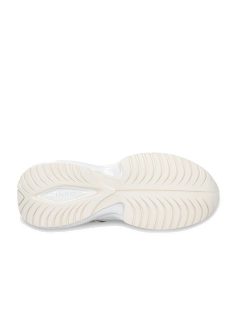 ARIEL Zapatillas con detalles de espejo. blanco - Zapatos Mujer