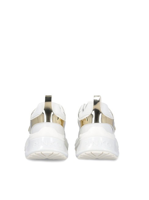 ARIEL Zapatillas con detalles de espejo. blanco - Zapatos Mujer