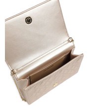 LOVE MOSCHINO QUILTED Bolso de mano con bandolera de cadena oro - Bolsos Mujer - 4