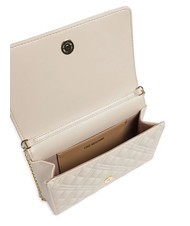 LOVE MOSCHINO QUILTED Bolso con solapa para el hombro Marfil - Bolsos Mujer - 4