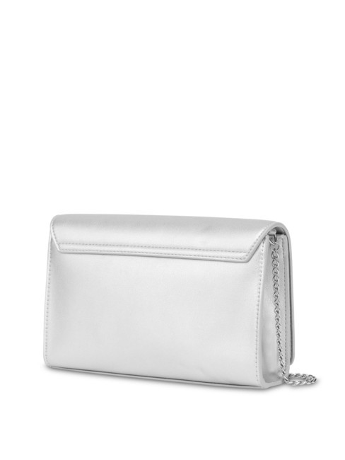 BOLD LOVE Bolso de mano con bandolera de cadena plata - Bolsos Mujer