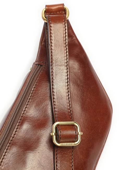 STORY  Bolsa de cuero BROWN - Bolsos Mujer