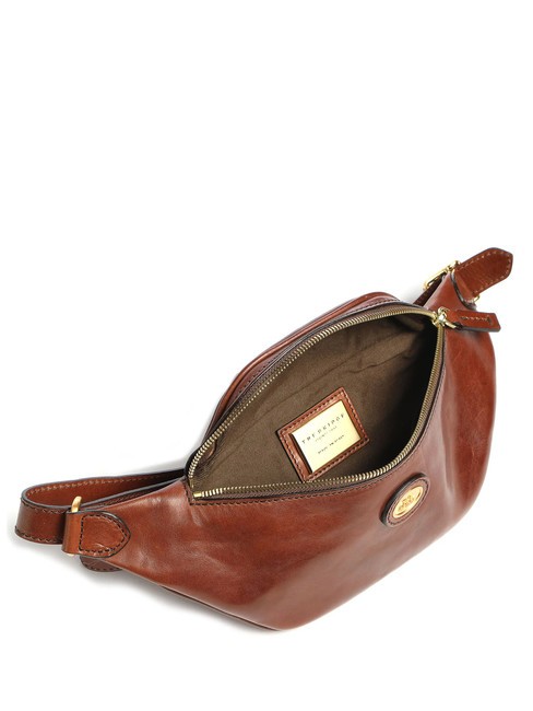 STORY  Bolsa de cuero BROWN - Bolsos Mujer