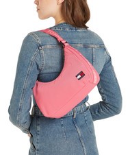 TOMMY HILFIGER TOMMY JEANS ESSENTIAL DAILY  Bolso de hombro rosa de muy buen gusto - Bolsos Mujer - 5