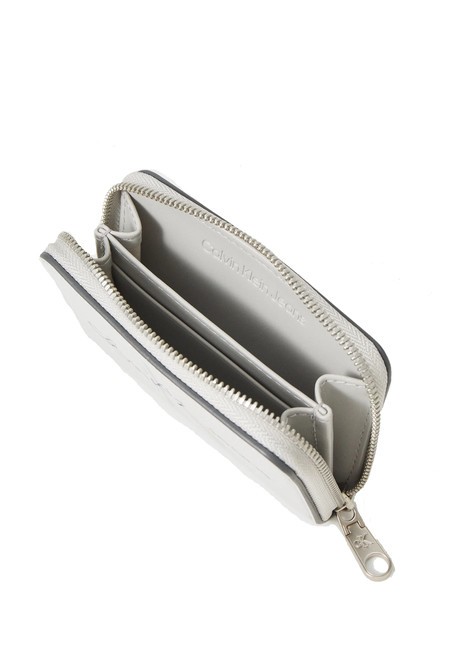 SCULPTED Cartera con cremallera espejismo gris - Carteras Mujer