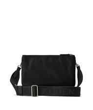 RALPH LAUREN LANDYN Bolso bandolera plano de nailon negro/negro3 - Bolsos Mujer - 3