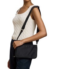 RALPH LAUREN LANDYN Bolso bandolera plano de nailon negro/negro3 - Bolsos Mujer - 7