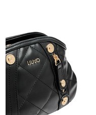 LIUJO KATE Bolso bandolera peque&ntilde;o acolchado NEGRO - Bolsos Mujer - 5