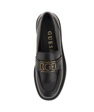 GUESS SHUTTLE  Mocasines de piel NEGRO - Zapatos Mujer - 4