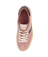 GUESS NOLINAS  Zapatillas de piel ROSA - Zapatos Mujer - 4