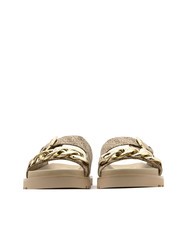 GUESS FATEMA2 Sandalias Beige / Marr&oacute;n - Zapatos Mujer - 3