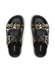 GUESS FATEMA  Sandalias joya bla / pla - Zapatos Mujer - 5