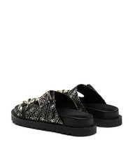 GUESS FATEMA  Sandalias joya bla / pla - Zapatos Mujer - 4