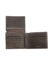 ROCCOBAROCCO JOHN Cartera de piel con solapa marrón - Carteras Hombre - 2