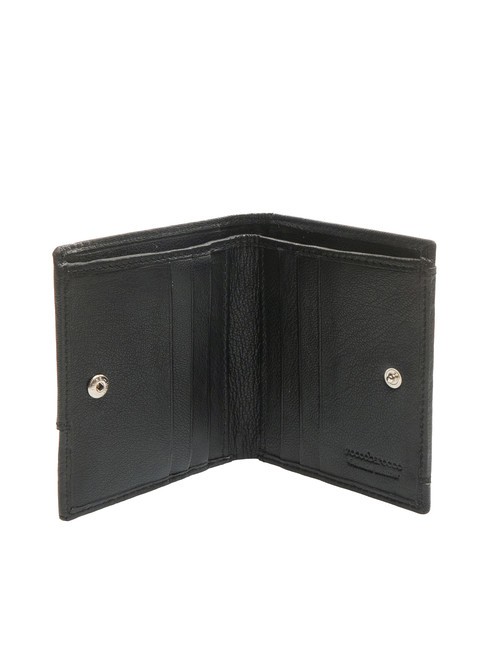 BRYAN Cartera vertical con bolsillo negro - Carteras Hombre