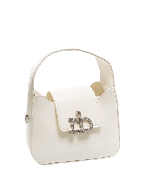 SWAMI  Mini bolso de mano, con bandolera blanco - Bolsos Mujer