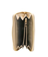 ROCCOBAROCCO LOLA Cartera grande con cremallera alrededor beige - Carteras Mujer - 2