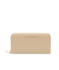 ROCCOBAROCCO LOLA Cartera grande con cremallera alrededor beige - Carteras Mujer - 3