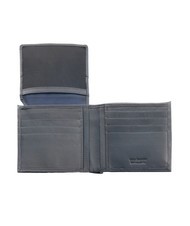 ROCCOBAROCCO STRIPE Cartera de piel con solapa azul - Carteras Hombre - 2