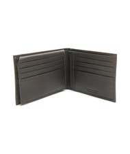 ROCCOBAROCCO STRIPE Cartera de piel con solapa marron oscuro - Carteras Hombre - 3