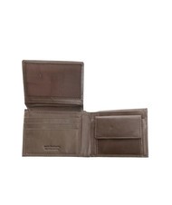 ROCCOBAROCCO PLAIN cartera de cuero de 8 cc marron oscuro - Carteras Hombre - 2